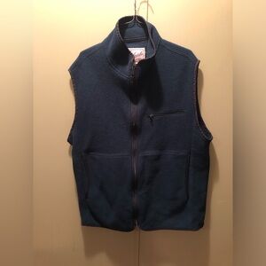 Woolrich Dark Green Fleece Vest